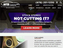 Tablet Screenshot of mtscustoms.net
